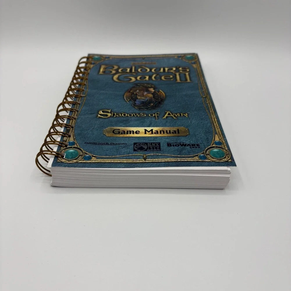 Baldurs Gate II Shadows of Amn PC Game Manual‎ ONLY Forgotten Realms Bioware